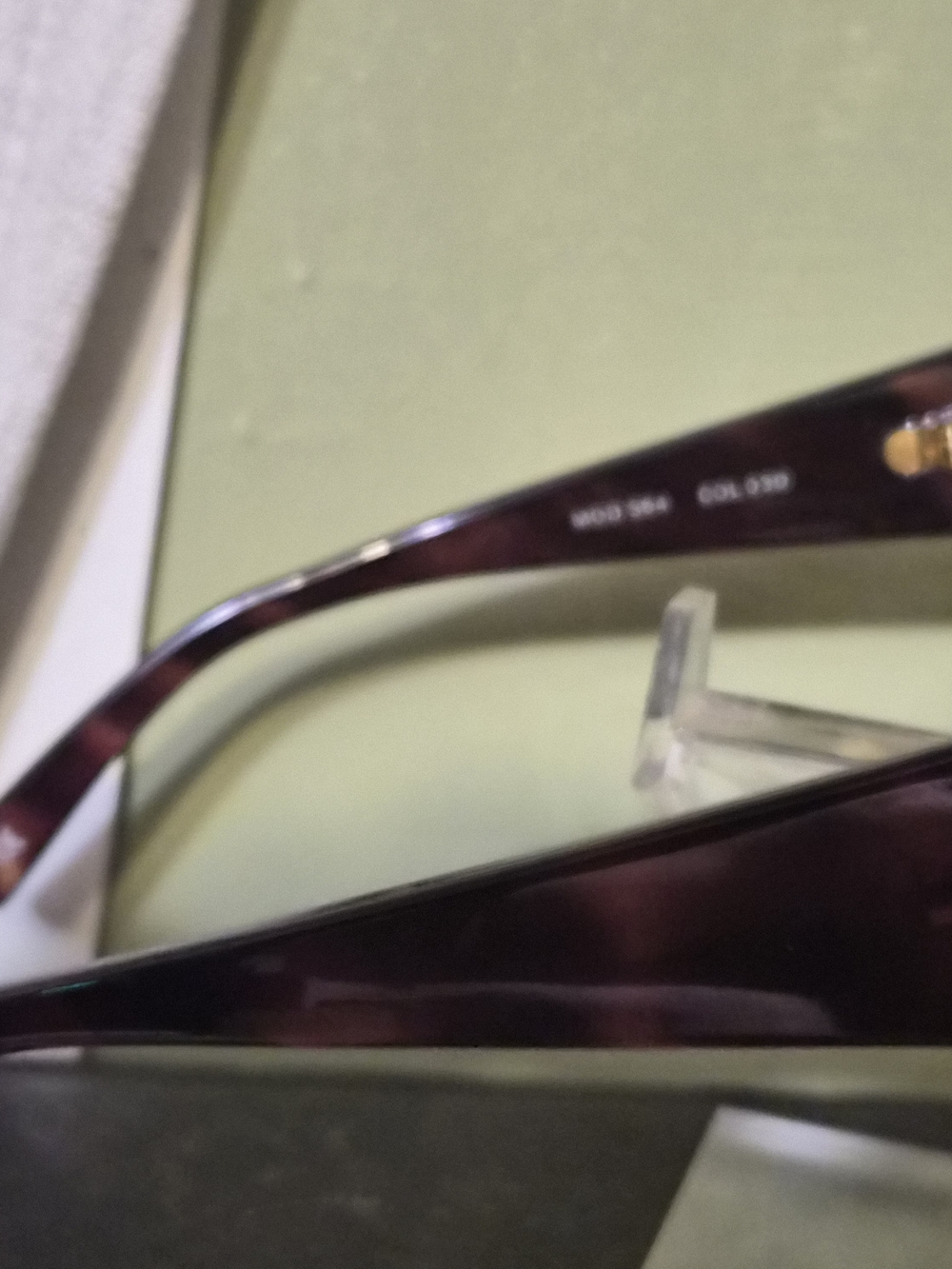 Men's Dark Tortoiseshell Sunglasses Temple Arms - Classic Brown
